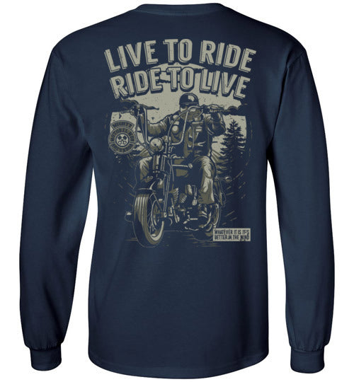 LIVE TO RIDE RIDE TO LIVE