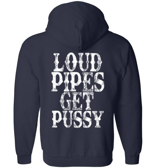 LOUD PIPES GET PUSSY T-SHIRT