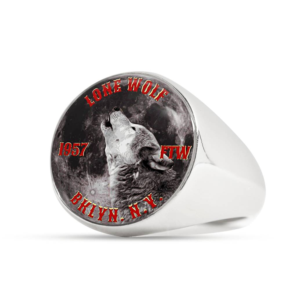 Lone Wolf BKLYN Signet Ring