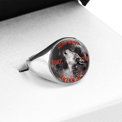 Lone Wolf BKLYN Signet Ring