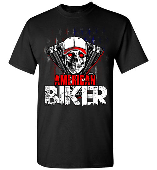 AMERICAN BIKER FRONT PRINT